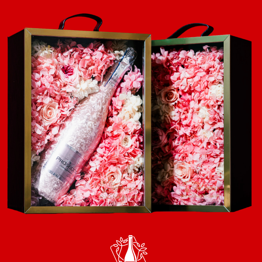 Blush Blossom Gift Box - Rosé